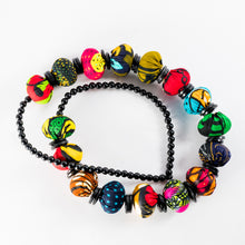 Load image into Gallery viewer, Multicolored Fabric Necklaces