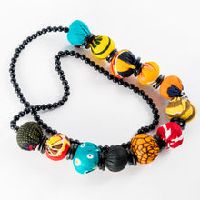 Load image into Gallery viewer, Multicolored Fabric Necklaces