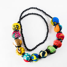 Load image into Gallery viewer, Multicolored Fabric Necklaces