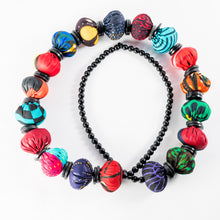 Load image into Gallery viewer, Multicolored Fabric Necklaces