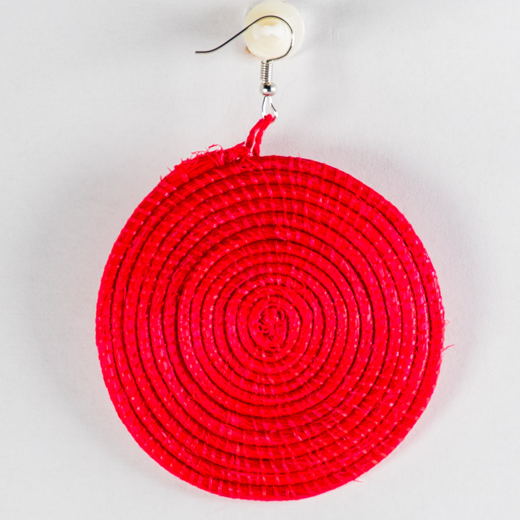 Raffia Earrings